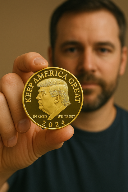 Trump Collectible Coin - Perfect as a meaningful gift